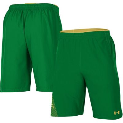 NCAA Under Armour Notre Dame Fighting Irish 2021 Sideline Woven Shorts