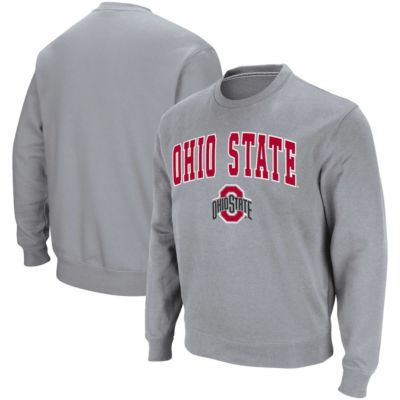 NCAA ed Ohio State Buckeyes Team Arch & Logo Tackle Twill Pullover Sweatshirt
