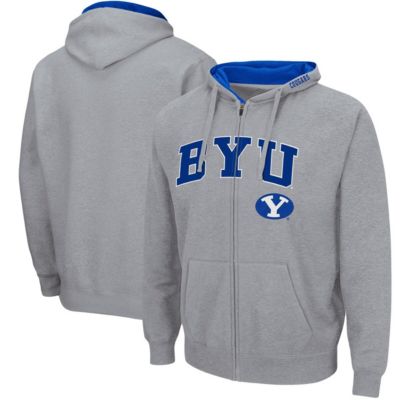 NCAA ed BYU Cougars Arch & Logo 3.0 Full-Zip Hoodie