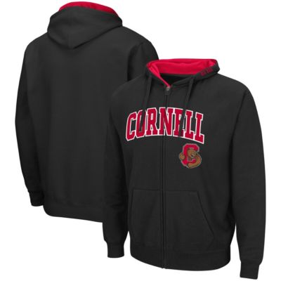 Cornell Big Red NCAA Arch & Logo 3.0 Full-Zip Hoodie