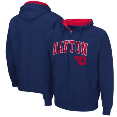 NCAA Dayton Flyers Arch & Logo 3.0 Full-Zip Hoodie