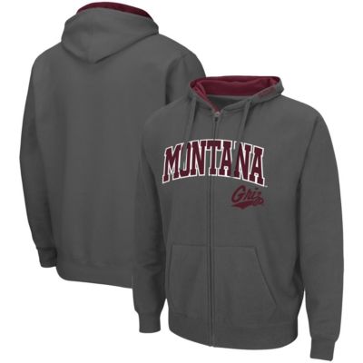 NCAA Montana Grizzlies Arch & Logo 3.0 Full-Zip Hoodie