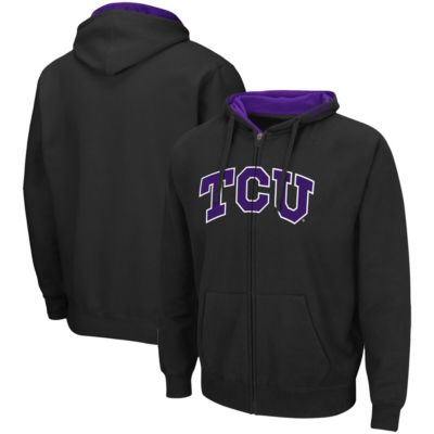 NCAA TCU Horned Frogs Arch & Logo 3.0 Full-Zip Hoodie