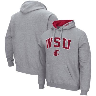 NCAA Washington State Cougars Arch & Logo 3.0 Pullover Hoodie