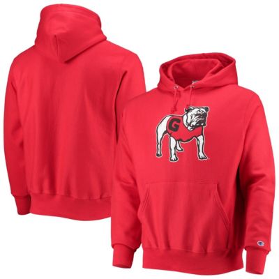 NCAA Georgia Bulldogs Vault Logo Reverse Weave Pullover Hoodie