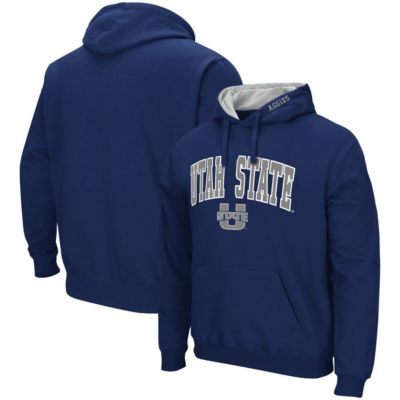 NCAA Utah State Aggies Arch and Logo Pullover Hoodie