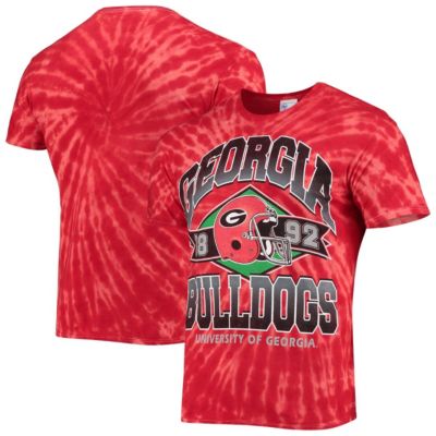 NCAA Georgia Bulldogs Brickhouse Vintage Tubular Tie-Dye T-Shirt