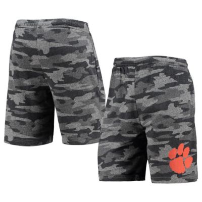 NCAA Charcoal/Gray Clemson Tigers Backup Terry Jam Lounge Shorts