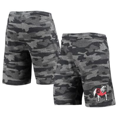 NCAA Charcoal/Gray Georgia Bulldogs Backup Terry Jam Lounge Shorts