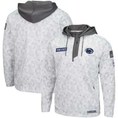 NCAA Arctic Penn State Nittany Lions OHT Military Appreciation Quarter-Zip Hoodie