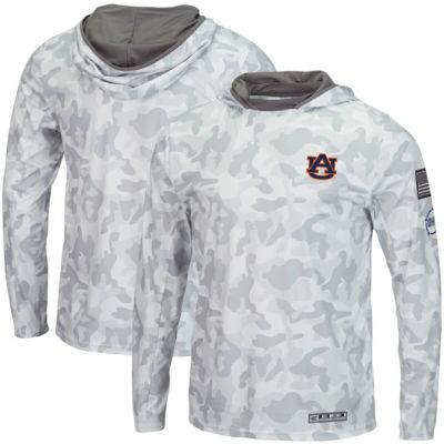 NCAA Arctic Auburn Tigers OHT Military Appreciation Long Sleeve Hoodie Top