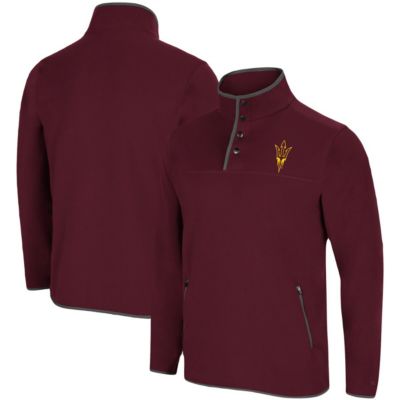 NCAA Arizona State Sun Devils Rebound Snap Pullover Jacket