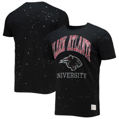 Clark Atlanta Panthers NCAA University Bleach Splatter T-Shirt