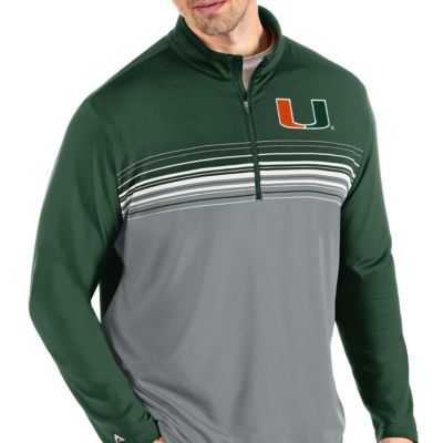 Miami (FL) Hurricanes NCAA Hunter Pace Quarter-Zip Pullover Jacket