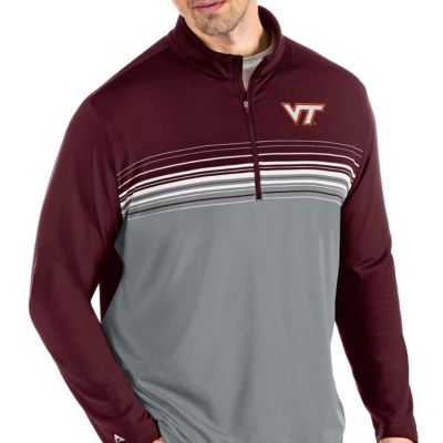 NCAA Virginia Tech Hokies Pace Quarter-Zip Pullover Jacket