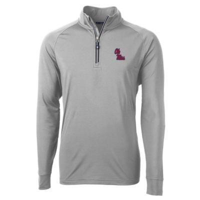 NCAA Ole Miss Rebels Adapt Eco Knit Quarter-Zip Pullover Jacket