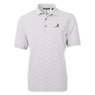 Alabama Crimson Tide NCAA Virtue Eco Pique Botanical Print Polo