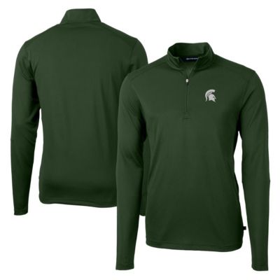 NCAA Michigan State Spartans Virtue Eco Pique Recycled Quarter-Zip Jacket