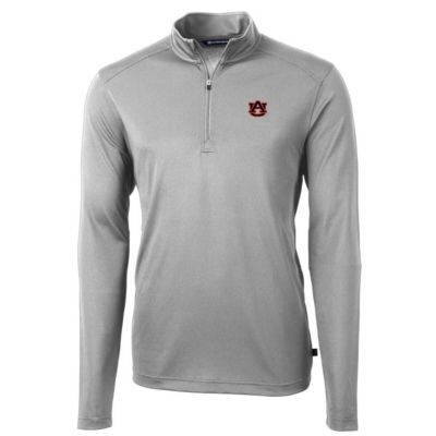 NCAA Auburn Tigers Virtue Eco Pique Recycled Quarter-Zip Jacket