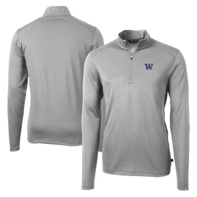 NCAA Washington Huskies Virtue Eco Pique Recycled Quarter-Zip Jacket