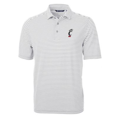 NCAA Cincinnati Bearcats Virtue Eco Pique Stripe Recycled Polo