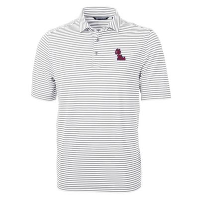 NCAA Ole Miss Rebels Virtue Eco Pique Stripe Recycled Polo