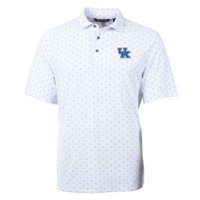 NCAA Kentucky Wildcats Virtue Eco Pique Tile Print Polo