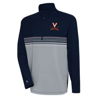 NCAA Virginia Cavaliers Big & Tall Pace Quarter-Zip Pullover Jacket