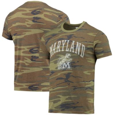 NCAA Maryland Terrapins Arch Logo Tri-Blend T-Shirt
