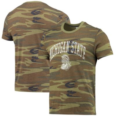 NCAA Michigan State Spartans Arch Logo Tri-Blend T-Shirt