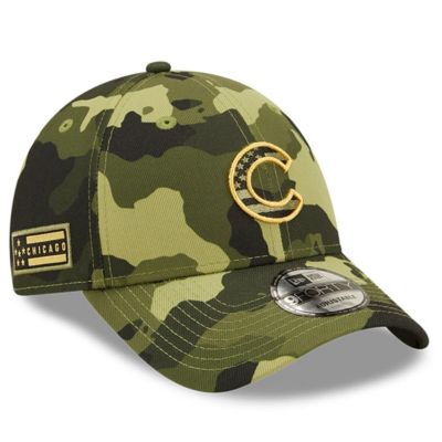 MLB Chicago Cubs 2022 Armed Forces Day 9FORTY Snapback Adjustable Hat