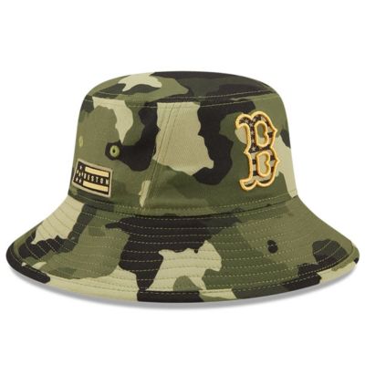 Boston Red Sox MLB Boston Sox 2022 Armed Forces Day Bucket Hat