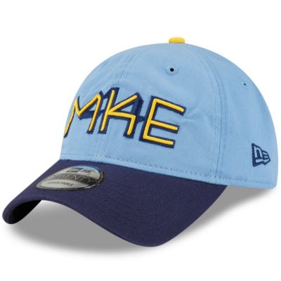 MLB Powder Milwaukee Brewers 2022 City Connect 9TWENTY Adjustable Hat