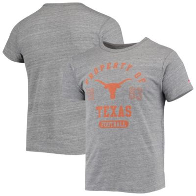 NCAA ed Texas Longhorns Hail Mary Football Victory Falls Tri-Blend T-Shirt