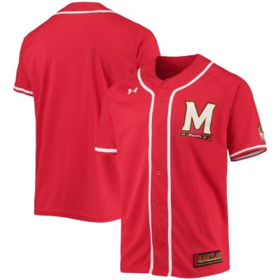 NCAA Under Armour Maryland Terrapins Replica Baseball Jersey