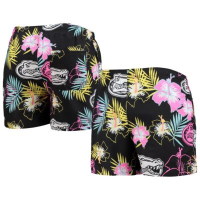 NCAA Florida Gators Neon Floral Swim Trunks