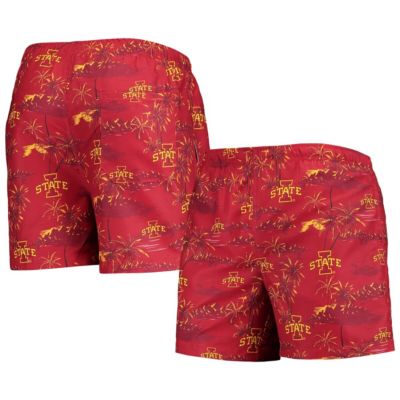 NCAA Iowa State Cyclones Island Palm Swim Trunks