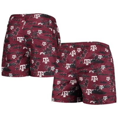 NCAA Texas A&M Aggies Island Palm Swim Trunks