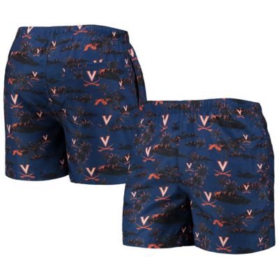 NCAA Virginia Cavaliers Island Palm Swim Trunks