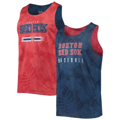 Boston Red Sox MLB Boston Sox Floral Reversible Mesh Tank Top