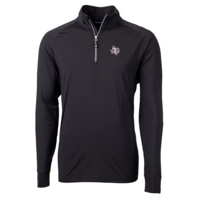 NCAA Texas Southern Tigers Big & Tall Adapt Eco Knit Quarter-Zip Pullover Jacket