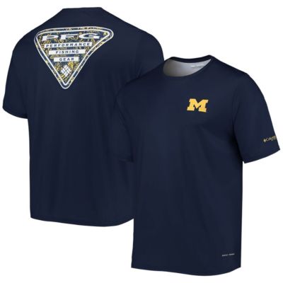 NCAA Michigan Wolverines Terminal Tackle Omni-Shade T-Shirt