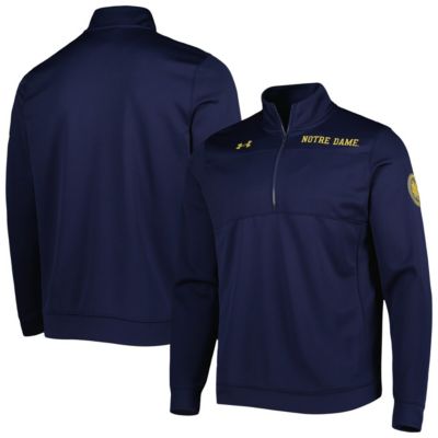 NCAA Under Armour Notre Dame Fighting Irish Universal Mock Neck Half-Zip Jacket