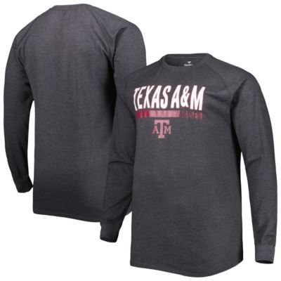 NCAA Texas A&M Aggies Big & Tall Two-Hit Long Sleeve T-Shirt