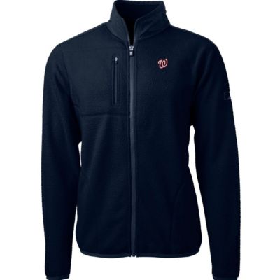 MLB Washington Nationals Cascade Eco Sherpa Fleece Full-Zip Jacket