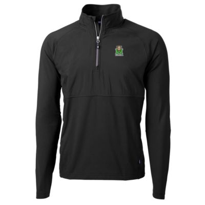 NCAA Marshall Thundering Herd Adapt Eco Knit Hybrid Recycled Quarter-Zip Pullover Top