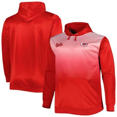 MLB Cincinnati Reds Fade Sublimated Fleece Pullover Hoodie