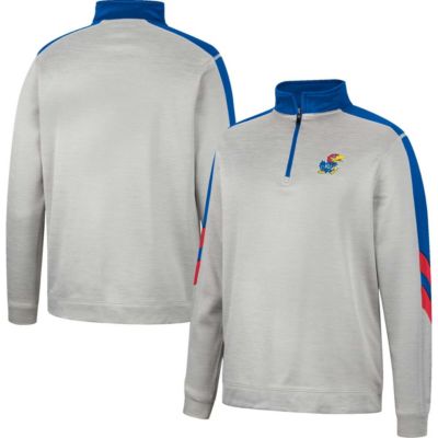 NCAA Kansas Jayhawks Bushwood Fleece Quarter-Zip Jacket