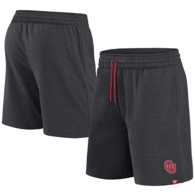 NCAA Fanatics Heather Oklahoma Sooners Primary Logo Shorts