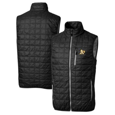 MLB Oakland Athletics Rainier Full-Zip Puffer Vest